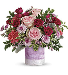 Teleflora's Washed In Pink Bouquet Teleflora's Washed In Pink Bouquet